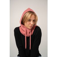 Kopyto Feinstrick Balaclava CAPYBARA Plüsch Wollkapuze 100% Merinowolle RWS-zertifiziert Eco