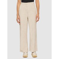 KnowledgeCotton Apparel Cordhose POSEY Wide High-Rise aus Bio-Baumwolle