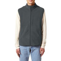 YTWOO Herren ärmellose Basic Fleecejacke aus 100% recyceltem Polyester