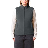 YTWOO Damen ärmellose Fleecejacke enganliegend aus 100% recyceltem Polyester