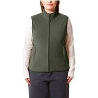 YTWOO Damen ärmellose Fleecejacke enganliegend aus 100% recyceltem Polyester