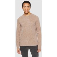 KnowledgeCotton Apparel Strickpullover - FIELD o-neck knit - aus Bio-Lammwolle