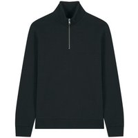 YTWOO Basic Unisex Quater-Zip-Sweatshirt Nachhaltig