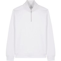 YTWOO Basic Unisex Quater-Zip-Sweatshirt Nachhaltig