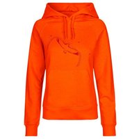 HANDGEDRUCKT "Sternstunde" Frauen Hoody Neutral