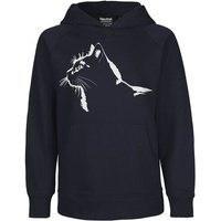 HANDGEDRUCKT "Stubentiger" Kinder Hoody Neutral