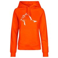 HANDGEDRUCKT "Stubentiger" Frauen Hoody Neutral