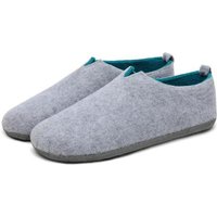 Home & Joy Hausschuhe Filz vegan Hüttenschuhe Pantoffeln Schlappen Pantoletten
