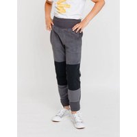 Babbily Verstellbare Fleece Hose mit robustem Knie - 100% Bio-Baumwolle