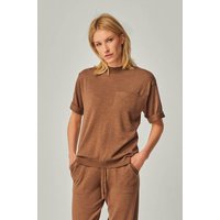 YOU LOOK PERFECT 100% Merino gestricktes T-Shirt "Elfie"