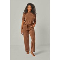 YOU LOOK PERFECT Merino Loungewear Set „Stricktop Elfie & Strickhose Elisa"