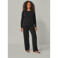 YOU LOOK PERFECT Merino Loungewear Set „Strickpullover Dorina & Strickhose Elisa"