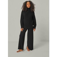 YOU LOOK PERFECT Merino Loungewear Set „Strickpullover Eve & Strickhose Bailey"