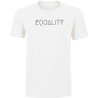 Human Family Schweres Herren T-Shirt - Rolls "Equality" aus Bio-Baumwolle