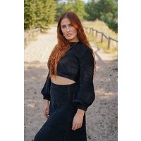 Vivien Joy Crop Cordpullover - Marleen Crop Pulli