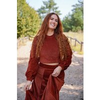Vivien Joy Crop Cordpullover - Marleen Crop Pulli