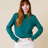 popeia Damen Langarmshirt aus Bio-Baumwolle