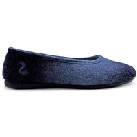 Hausschuh "thies ® Eco Shade Ballerina" aus weichem, recyceltem Wollfilz