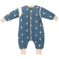 Mababu Schlafanzug & Pyjama in Einem | 0.5 TOG Schlafsack mit Füßen | Bio-Baumwolle | GOTS-zertifiziert