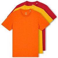 YTWOO 3er Pack Iconic Basic Unisex T-Shirt aus 100% Biobaumwolle| Viele Farbkombinatioben|Fair|Nachhaltig