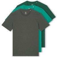 YTWOO 3er Pack Iconic Basic Unisex T-Shirt aus 100% Biobaumwolle| Viele Farbkombinatioben|Fair|Nachhaltig