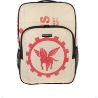 MoreThanHip Laptop-Rucksack 15,6 Zoll aus recycelten Zement- oder Fischfuttersäcken - Trong
