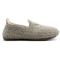 Veganer "thies ® Rec Teddy Closed Slipper" aus ultraweichem, recyceltem Fell