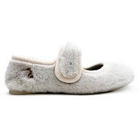 Veganer Hausschuh "thies ® Rec Fur Ballerina" aus ultraweichem, recyceltem Fell, fair produziert