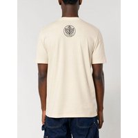 Human Family Bio Unisex Rundhals T-Shirt "Create - Circle Tree" aus Bio-Baumwolle