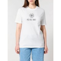Human Family Bio Unisex Rundhals T-Shirt "Create - Change your view" aus Bio-Baumwolle