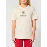Human Family Bio Unisex Rundhals T-Shirt "Create - Change your view" aus Bio-Baumwolle