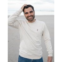 FUXBAU Männer fux Sweater - highlights beige