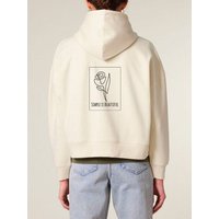 Human Family Bio Damen-Hoodie „Relax – Simple Beauty“ aus Bio-Baumwolle