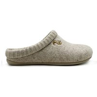 Hausschuh "thies ® Rec Cozy Slipper" aus weichem, recyceltem Wollfilz