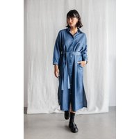 Jyoti - Fair Works Baumwolldenim Kleid Ananya