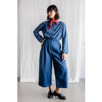 Jyoti - Fair Works Baumwolldenim Culotte Awasi