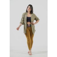YogiLiebe Kimonobluse Prema aus Bio-Musselin – Mint | handgenäht in Deutschland