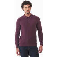 ORGANICATION Polokragenpullover aus Bio-Baumwolle