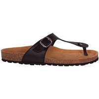Shoezuu Vegan Vegane Zehentrenner Fußbett Sandalen aus Kork und Mikrofasern