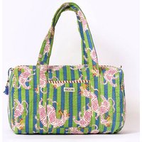 KIKOONI Handgefertigte große Baumwolltasche "K. Shopper"