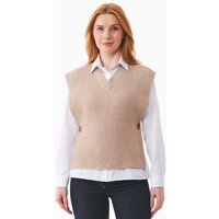 ORGANICATION Ärmelloser Pullover aus Bio-Baumwolle Mix