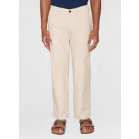KnowledgeCotton Apparel Herren Hose "FLINT wide slub yarn pants" von Knowledge Cotton Apparel - VEGAN