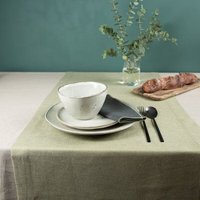 nahtur-design Tischläufer aus Bioleinen Denim | wendbar | 50 × 140 cm