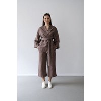 gust. Kimono aus Leinen - Linen Kimono - 100% Bio-Leinen