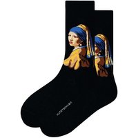 KUNSTSOKKEN Kunst Socken - Nahtlose Bunte Socken aus Bio-Baumwolle Mix - weihnachtsgeschenke für Künstler - Lustige Socken Geschenk