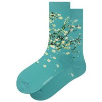 KUNSTSOKKEN Kunst Socken - Nahtlose Bunte Socken aus Bio-Baumwolle Mix - weihnachtsgeschenke für Künstler - Lustige Socken Geschenk