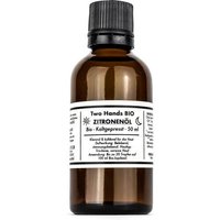 Two Hands BIO Zitronenöl - Bio - Vegan - Kaltgepresst - 50 ml