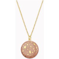 lille mus Halskette mit Porzellananhänger TERRAZZO Porzellanschmuck