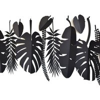 renna deluxe Tropen Monstera, Palme, Wanddekoration