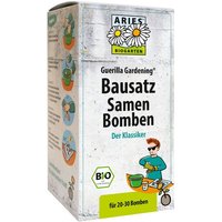 Aries Bausatz Samen Bomben mit Bio-Saatgut Aries Bausatz Samen Bomben mit Bio-Saatgut